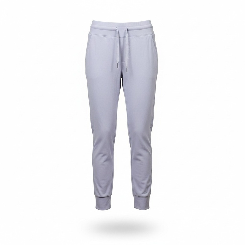 Women's Lavender Jogger Pants - Casual Drawstring Sweatpants